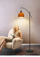 Axyaa Milolan Pomelo Floor Lamp - Antique Living Room Retro Sofa Fishing Light