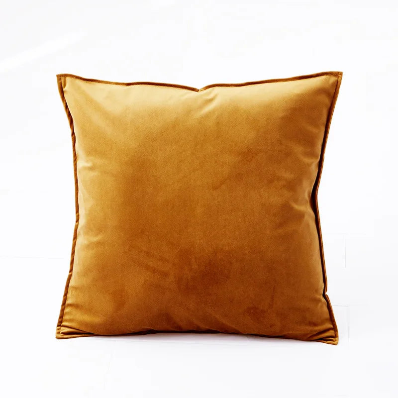 Axyaa Velvet Cushion Cover 40x40 for Sofa Car Home Decor