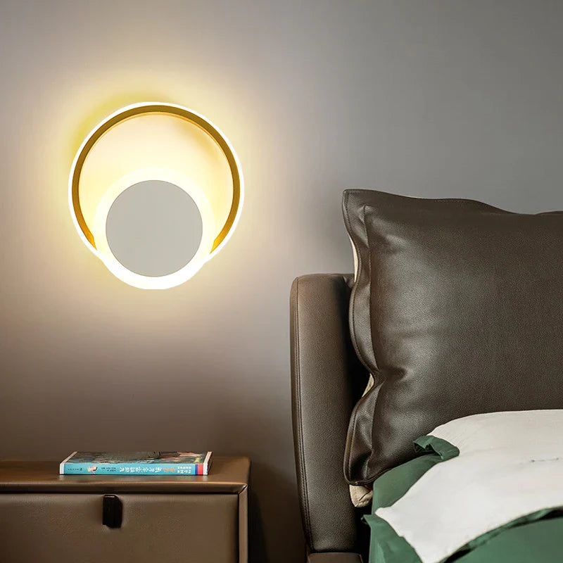 Axya LED Wall Sconce Dimmable Light Fixture for Bedroom Living Room