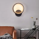 Axya LED Wall Lamp: Minimalist Round Square Sconces for Modern Living Spaces