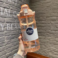 Axyaa 1500/2000ml Tritan Water Bottle with Time Marker, Leak-Proof, BPA-Free Gradient Color