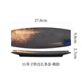 Axyaa Ceramic Sushi Plate Set