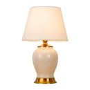 Axyaa Ceramic Table Lamp, Contemporary Design for Living Room and Bedroom