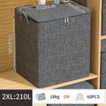Axyaa Large Capacity Non-woven Quilt Storage Bag, Waterproof Organizer for Duvet and Blankets