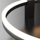 Axyaa LED Ring Ceiling Light Modern Minimalist Chandelier for Home Lighting