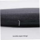 Axyaa Memory Foam Round Seat Cushion - Elastic Zipper Detachable Chair Padding