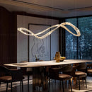 Axyaa Modern LED Pendant Light Chandeliers for Living Room and Dining Room