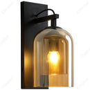 Axyaa LED Glass Wall Lamp for Bedroom Living Room Corridor Decor
