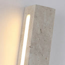 Axyaa Cuboid Natural Stone LED Wall Lamp for Elegant Atmosphere Lighting