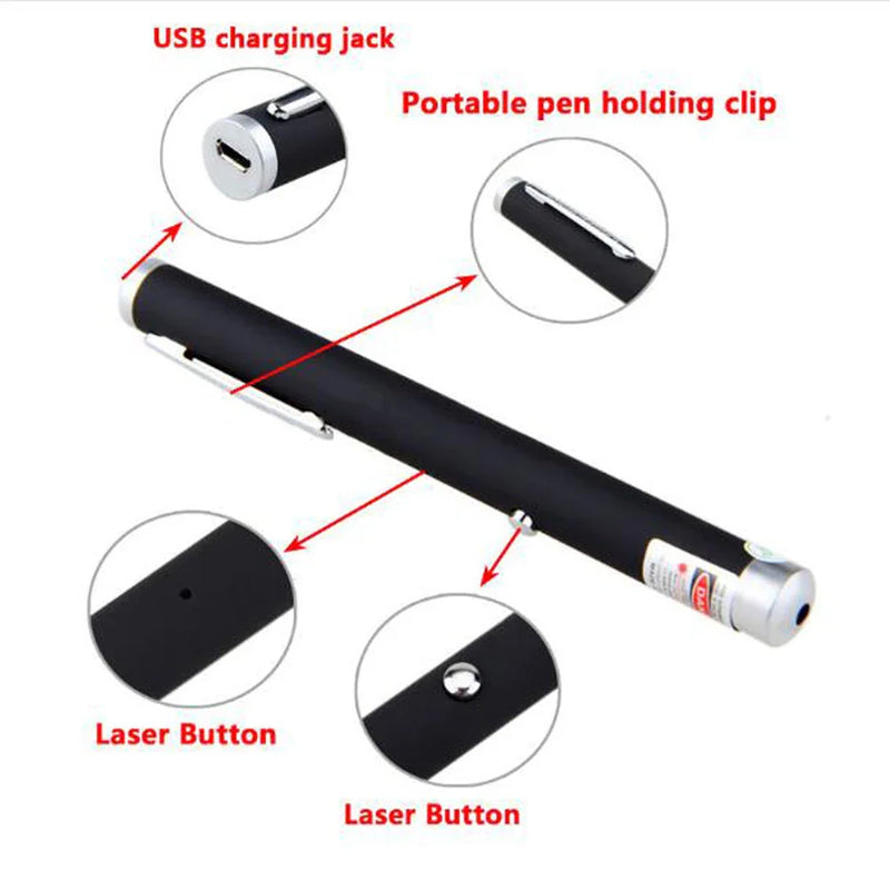 Axya Laser-Pen Multifunctional Pointer for Teaching and Entertainment