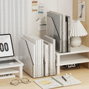 Axyaa Desktop Organizer Bin for Files, Notebooks, Binders, Magazines - Clear Bin