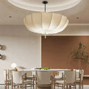 Axyaa Nordic Designer Fabric Chandelier Retro Paper Umbrella Pendant Light