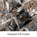 Axyaa Luxury Crystal Chandelier: Modern Gold Bedroom Living Room Lighting Fixtures