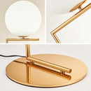 Axyaa Glass Ball LED Chandelier Lamp - Modern Nordic Bedside Home Decor