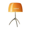 Nordic Glass Three Leg LED Desk Lamp for Study, Bedroom, Living Room by Axyaa