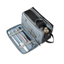 Axyaa Multi-Layer Makeup Organizer & Toiletries Bag - Large Capacity & Full Open