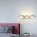 Axyaa LED Swivel Wall Sconces, Aluminum Up Down Light, 3000K Warm White, 6500K White