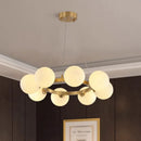 Axyaa LED Ceiling Lamp Chandelier Modern Interior Lighting Pendant Lights Home Decor