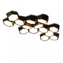 Axyaa Hexagon LED Ceiling Light Smart Control Dimmable Chandelier