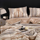 Axyaa Rabbit Velvet Teddy Winter Quilt in Magila Sheep Curly Hair Series