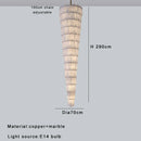 Axyaa Marble Ceiling Pendant Lamp for Dining Room Lighting