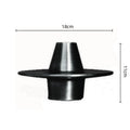 Axyaa Golden Geometric UFO Flower Vase - Elegant Home Decor & Floral Arrangement Accessories