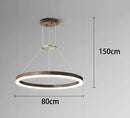 Axyaa Living Room Chandeliers: Modern LED Ceiling Hanging Lights for Indoor Lighting