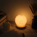 Axyaa Spherical LED Table Lamp: Warm Bedroom Nightlight for Simple Atmosphere