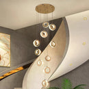 Axyaa Nordic Dining Room Pendant Ceiling Chandelier for Indoor Living Room Lighting