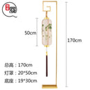 Axyaa Retro Zen Floor Lamp for Modern Living Room Decor