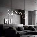 Axyaa Nordic Dining Room Pendant Lamp, Indoor Ceiling Lighting Chandelier for Living Room
