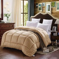 Axyaa Winter Microfiber Duvet Comforter - Thick & Washable - Small Queen King Size