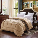 Axyaa Winter Microfiber Duvet Comforter - Thick & Washable - Small Queen King Size