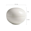 Axyaa Ceramic Soup Basins with Lids - Round Tableware Set for Hotel & Restaurant