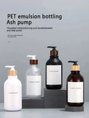 Axyaa 500ML PET Emulsion Dispensing Bottle with Pump for Body Wash/Shampoo