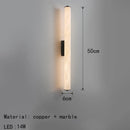Axyaa Spanish Marble LED Wall Light - Gold/Black/Copper - Indoor Sconce