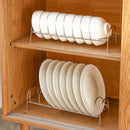 Axyaa Stainless Steel Dish Rack Drainer Kitchen Organizer Tray for Sink Storage