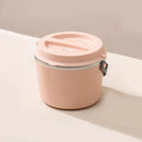 Axyaa Electric Heating Lunch Box 304 Stainless Steel Food Warmer - School, Office, Car, Truck