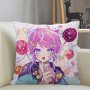 Axyaa Hypnosis Mic Pillowcase Cover 45x45cm Zipper Square Home Decoration.