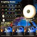 Axyaa Camping String Light: Rechargeable RGB & Warm LED Fairy Light
