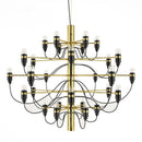 Axyaa Nordic Silver Gold Black LED Chandelier for Living Room Bedroom Decoration