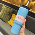 Axyaa Stainless Steel Thermal Tumbler 710ML Large Capacity Vacuum Flask Thermos Ice Cup