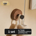 Axyaa Space Aluminum Black Towel Hook: Simple Living Room & Bathroom Storage Hook