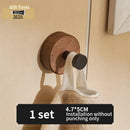 Axyaa Space Aluminum Black Towel Hook: Simple Living Room & Bathroom Storage Hook
