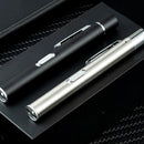 Axya Penlight: USB Rechargeable Mini Torch with Clip, Small & Bright LED Flashlight