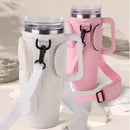 Axyaa Water Bottle Holder with Phone Pocket for Stanley 40 oz Tumbler