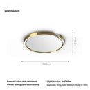 Axyaa Modern Ring LED Ceiling Chandelier for Bedroom Dining Room Study