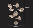 Axyaa Nordic Chandeliers Dining Room Hanging Lamps Ceiling Light Fixture