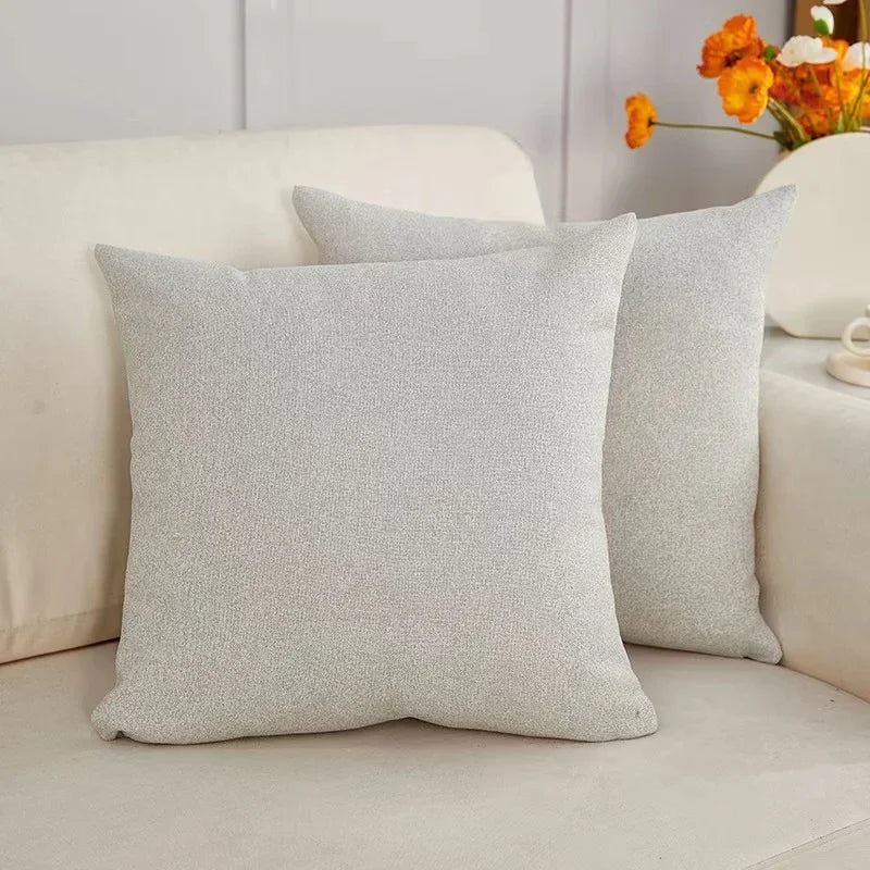 Axyaa Nordic Style Fluffy Soft Sofa Pillow Cover for Living Room, Bedroom, Office