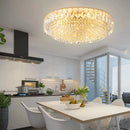 Axyaa Crystal Light Chandelier for Dining Hall, Living Room, Hotel - Nordic Style Fixture